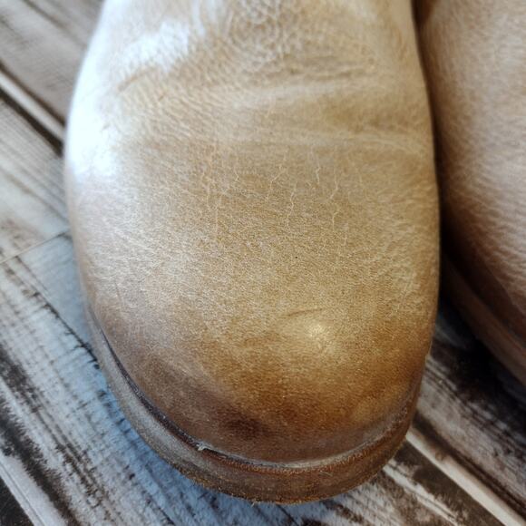 Baske California Boho Western "Lexi" Leather Fringe Low-Cut Ankle Boots Booties - Picture 4 of 16